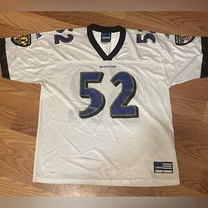 SOLD 🔥Men’s Adidas Ray Lewis Baltimore Ravens NFL Jersey